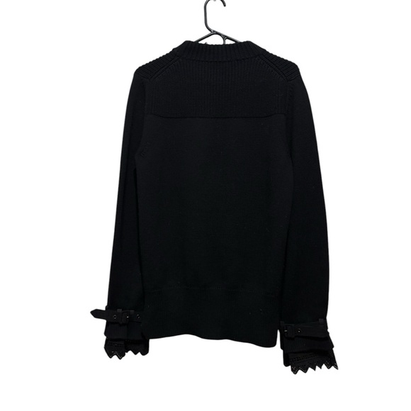 Maglia Lace-cuff Knit Pullover Sweater - Picture 3 of 13